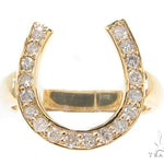 Prong Diamond U Ring 35258 - Image 2