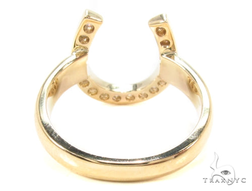 Prong Diamond U Ring 35258 - Image 5