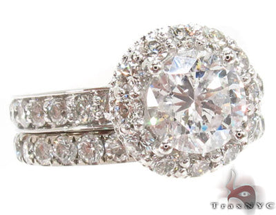 Prong Diamond Wedding Band 31092 - Image 1