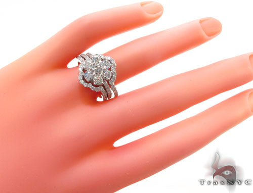 Prong Diamond Wedding Ring 34897 - Image 7