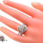 Prong Diamond Wedding Ring 34897 - Image 8