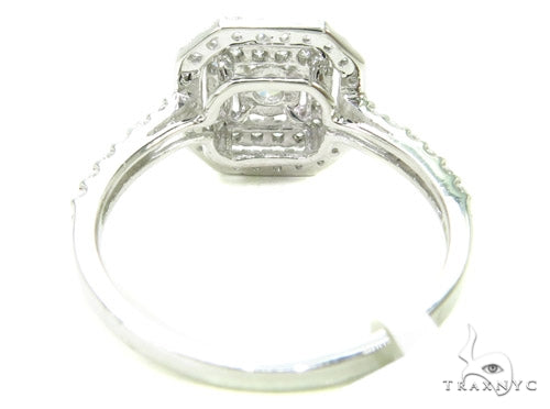 Prong Diamond Wedding Ring 37775 - Image 5