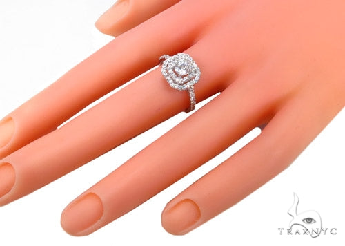 Prong Diamond Wedding Ring 37775 - Image 7