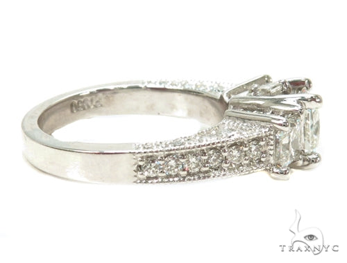 Prong Diamond Wedding Ring 39755 - Image 6