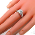 Prong Diamond Wedding Ring 40464 - Image 8