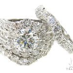 Prong Diamond Wedding Ring Set 39769 - Image 1