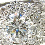 Prong Diamond Wedding Ring Set 39769 - Image 2