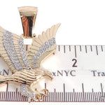 Prong Diamond Wild Eagle Pendant 64139 - Image 8