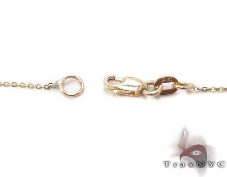 Prong Diamond Love Necklace 33730 - Image 9