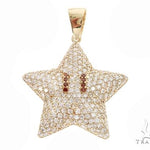 Prong Diamond Mario Star Pendant 64920 - Image 1