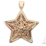 Prong Diamond Mario Star Pendant 64920 - Image 3