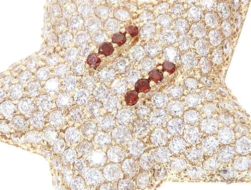 Prong Diamond Mario Star Pendant 64920 - Image 4