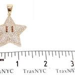 Prong Diamond Mario Star Pendant 64920 - Image 6