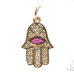 Prong Gemstone Pendant 41189 - Image 1