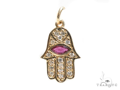 Prong Gemstone Pendant 41189 - Image 1