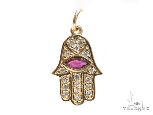 Prong Gemstone Pendant 41189 - Image 1