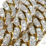 Prong Miami Cuban Diamond Chain 30 Inches 9.5mm   64495 - Image 4