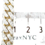 Prong Miami Cuban Diamond Chain 30 Inches 9.5mm   64495 - Image 8