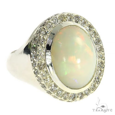 Silver Opal Ring 67338 - Image 1