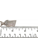 Mini Jesus Head Diamonds on The Crown Pendant Set 68003 - Image 5