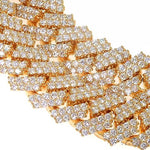 Prong Set Diamond Cuban Chain 66847 - Image 4