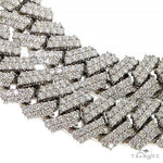Prong Set Diamond Cuban Chain 66851 - Image 4