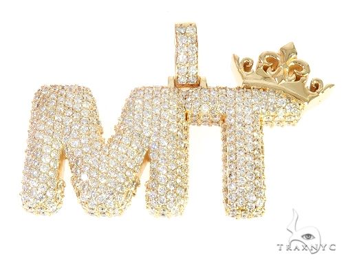 14K Yellow Gold MT Crown Pendant 65135 - Image 1