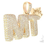 14K Yellow Gold MT Crown Pendant 65135 - Image 2