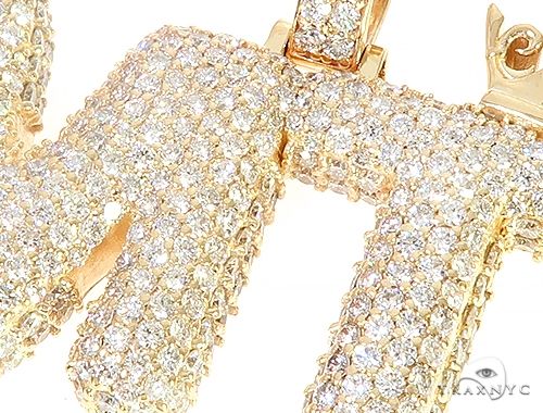 14K Yellow Gold MT Crown Pendant 65135 - Image 4