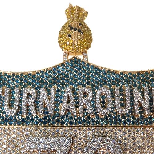 ProngCustom Made Diamond Pendant 67615 - Image 5