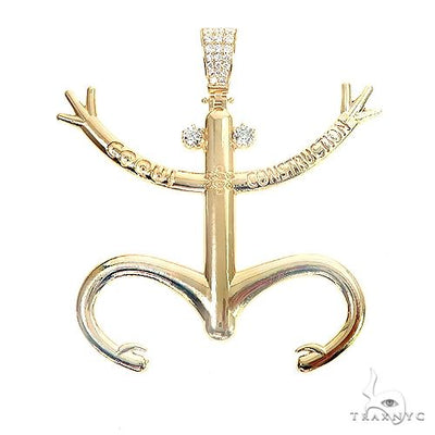 Puerto Rican Coqui Logo Pendant 67180 - Image 1