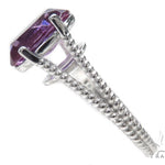 Amethyst & Diamond RIng 40749 - Image 4