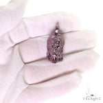 Purple Gold Jesus Pendant 69566 - Image 6