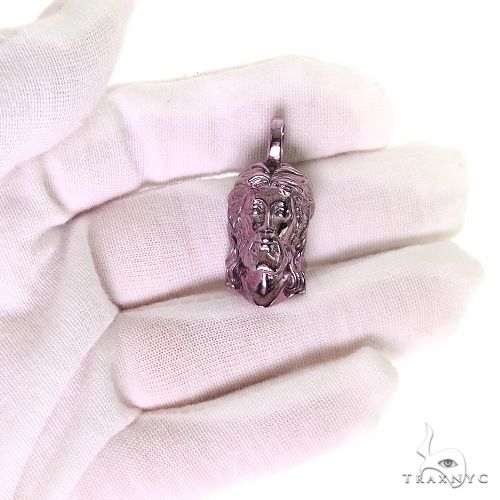 Purple Gold Jesus Pendant 69566 - Image 6