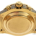 ROLEX 18k GOLD YACHTMASTER II 2 WATCH MODEL # 116688 FULL DIAMOND WATCH 63741 - Image 6