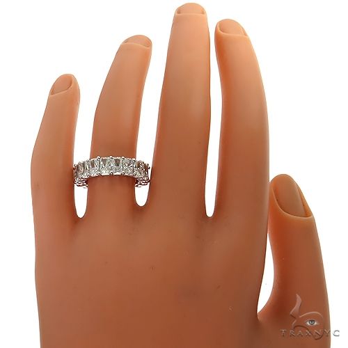 Radiant Cut 30 Pointer Eternity Ring 68844 - Image 5
