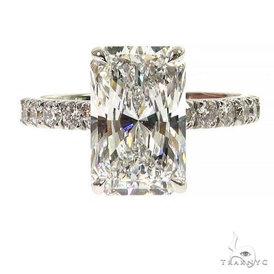 Radiant Cut Diamond Engagement Ring 68633 - Image 1