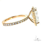 Radiant Cut Diamond Engagement Ring 68944 - Image 4