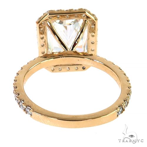 Radiant Cut Diamond Engagement Ring 68944 - Image 5