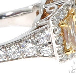 Radiant Cut Fancy Yellow Diamond Engagement Ring 64566 - Image 6