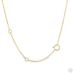 Radiant Halo Drop Necklace 70753 - Image 4