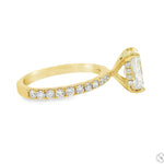 Radiant Spark Engagement Ring 70689 - Image 3