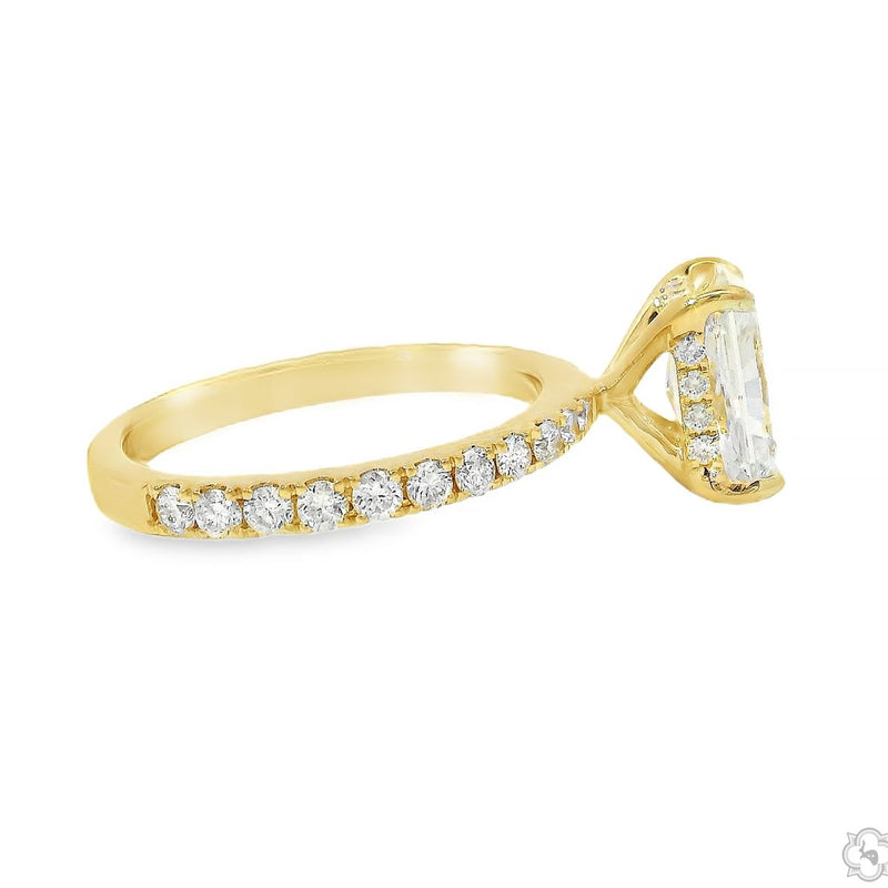 Radiant Spark Engagement Ring 70689 - Image 3