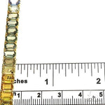 Rainbow Emerald Cut Bracelet 67045 - Image 8