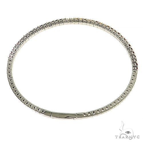 Rainbow Sapphire Bangle Bracelet 68689 - Image 5