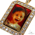 Rectangular Diamond Photo Pendant 68591 - Image 3