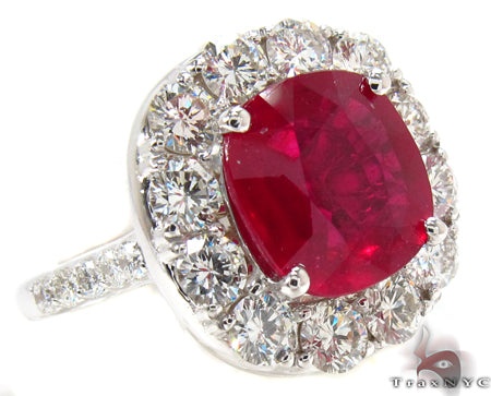 Red Blood Ruby Ring 31063 - Image 1