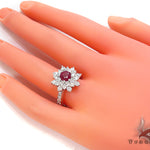 Red Ruby & Diamond Ring 32016 - Image 8