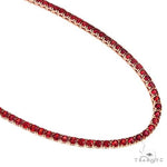 Red Sapphire Tennis Chain 66863