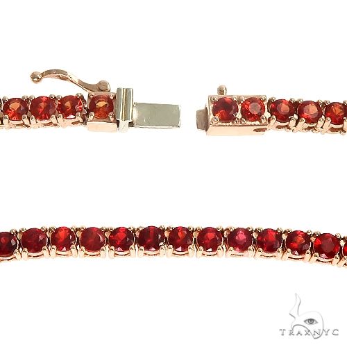 Red Sapphire Tennis Chain 66863
